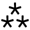 Asterisks Icon